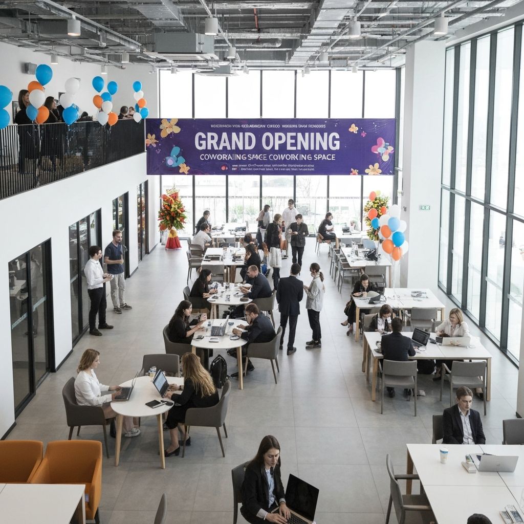 Coworking Grand Opening